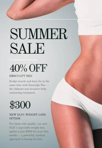 Summer Sale in Clarksville, TN at Bella Medical Spa