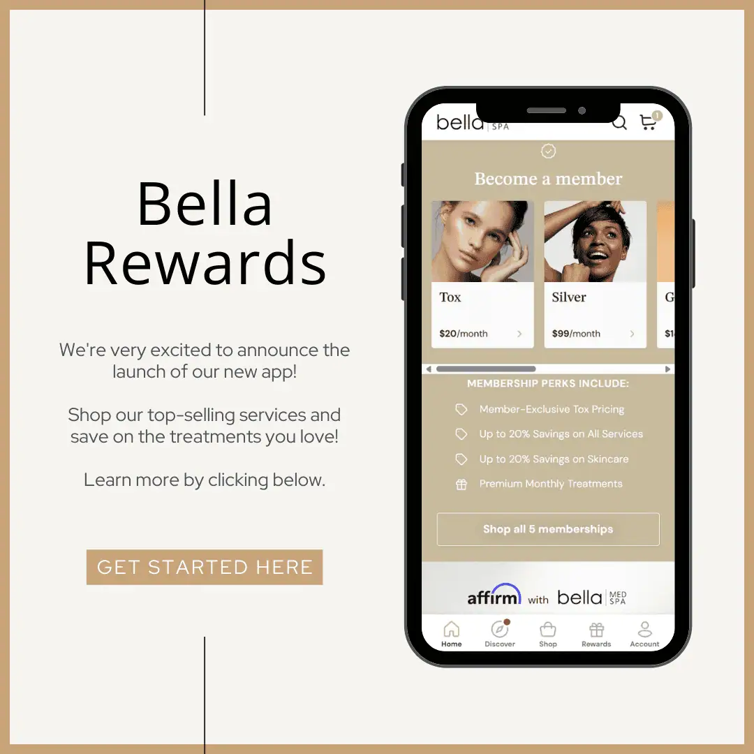 Allē Rewards at Bella Med Spa