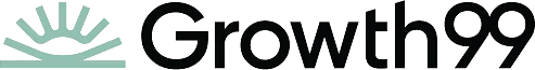 Black Logo of Growth99